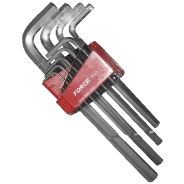 Juego Llaves Allen 1/16" - 3/8" Larga (5093LS) Force ACCVH