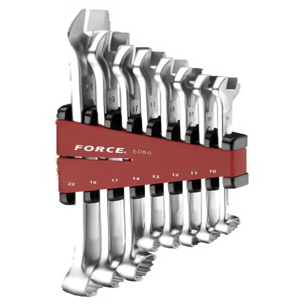 Juego Llave Punta Corona 10-22mm 8pzs (5086) Force ACCVH