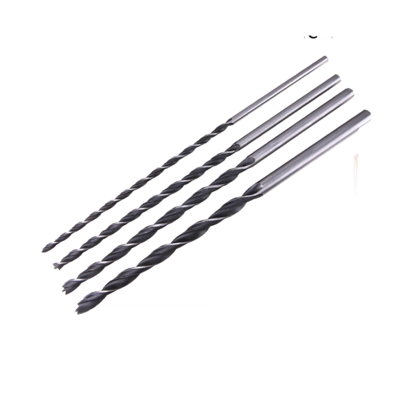 Set 4 brocas para madera larga 6,8,10,12x300 mm Uyustools