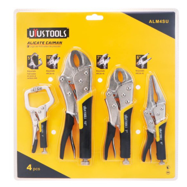 Set Alicate Caiman 4Pcs Uyustools