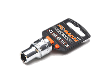 Dado hexagonal 1/4" 4mm Fixman