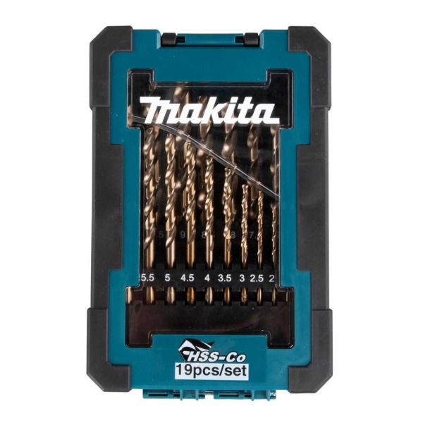 Set Brocas Metal HSS-Cobalt MAKITA 19pz D-67561