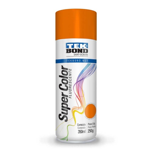 PINTURA SPRAY FLUOR NARANJA 350ML/250GR