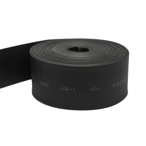 Manga Termocontraible 1/8 Pulgada Negra (3,2-1,6mm) 22AWG a 18AWG