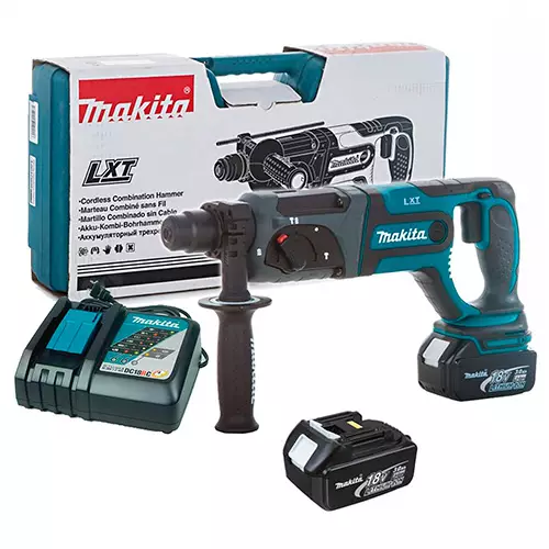 Rotomartillo Inalambrico 20MM 18V Cargador DC18RC Makita