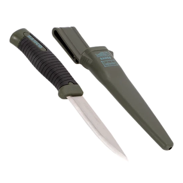 Cuchillo Laplander con mango verde bi-componente  SB2446-LAP