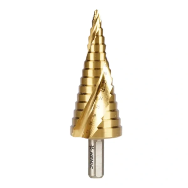 Broca Escalonada Acero M2" 14 Pasos Turbo 6-32MM Hemic