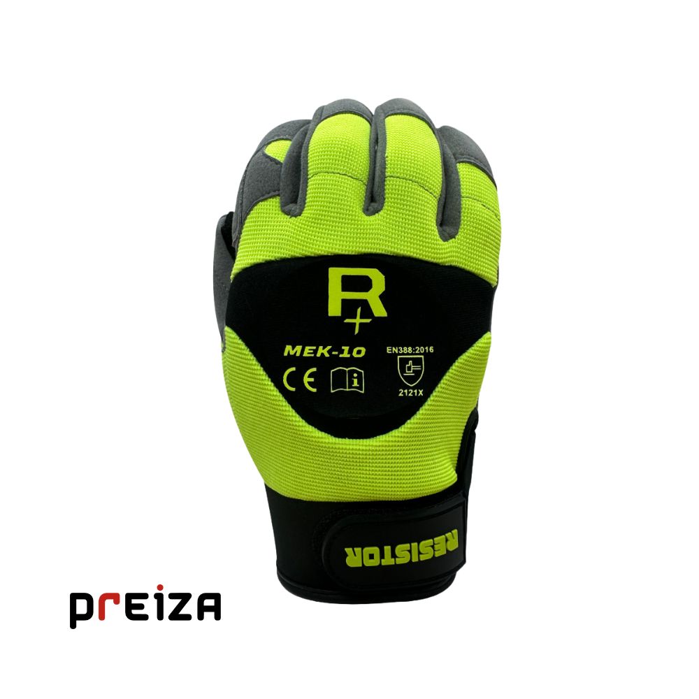 GUANTE MEK 10 HI-VIS TOUCH ANTI VIBRACIÓN RESISTOR